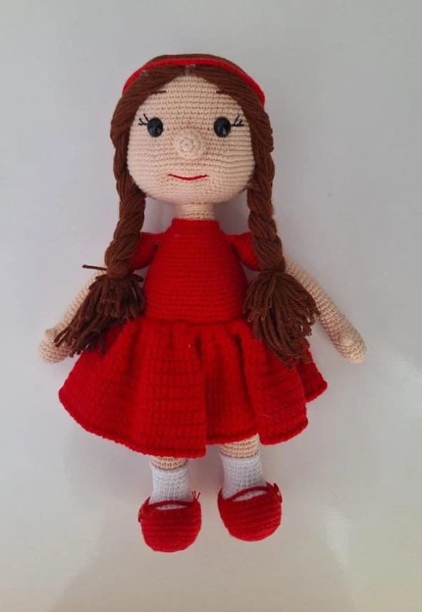 Betüş Bebek Amigurumi Organik Oyuncak ürün görseli 1