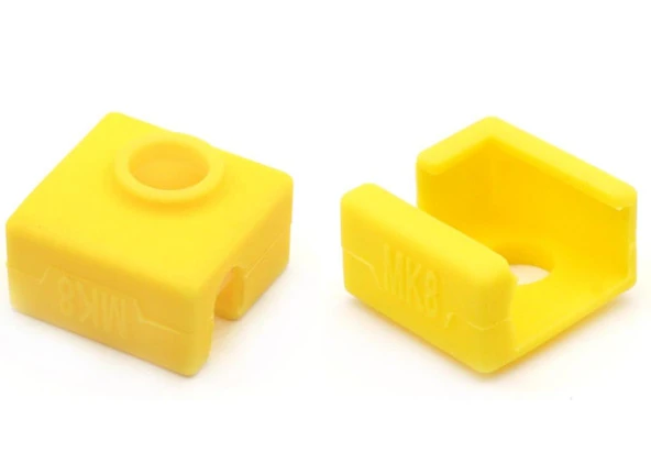 Mk8 Silikon Çorap Ender 3 Uyumlu(Sarı) - Resim 2