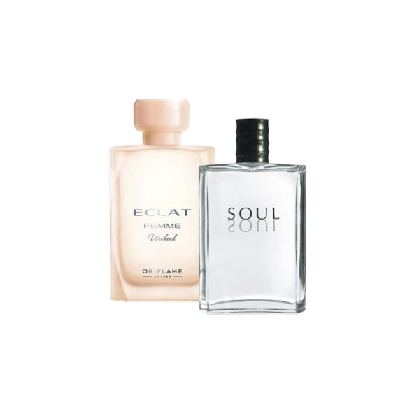 Oriflame Eclat Femme Weekend EDT 50 ML + Soul Erkek Parfüm EDT 100 ML ürün görseli 1