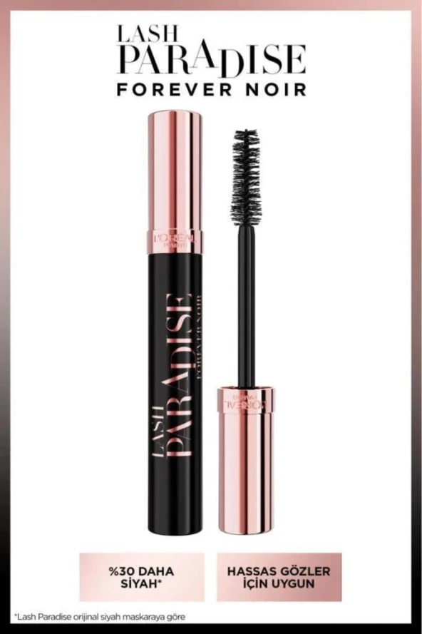 Loreal Paris Lash Paradise Forever Noir MAskara ürün görseli 1