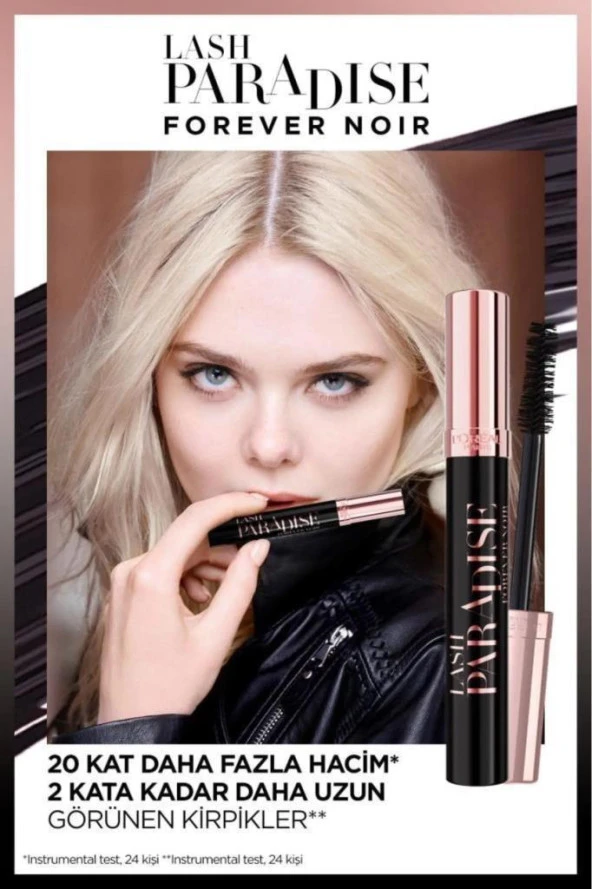 Loreal Paris Lash Paradise Forever Noir MAskara - Resim 4