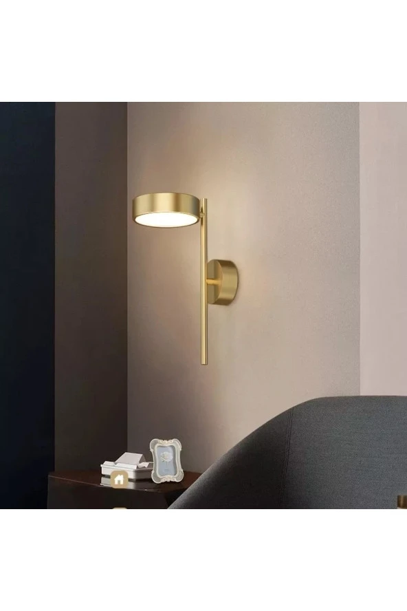 SimaAvize Modern Copper Led Aplik ürün görseli 1