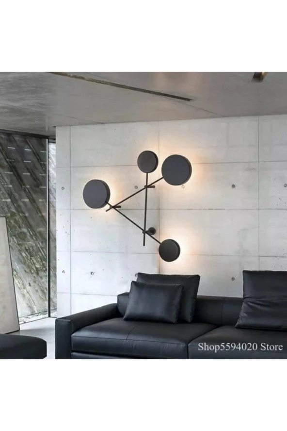SimaAvize Utra Modern Led Aplik - Resim 5