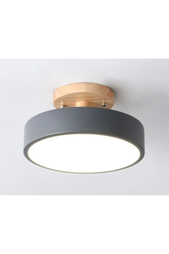 SimaAvize Modern Tekli Led Davul Avize - Resim 3