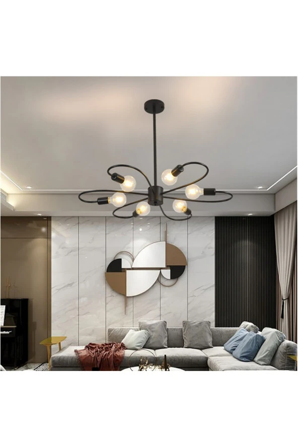 SimaAvize Modern Fixture Avize 6’lı ürün görseli 1