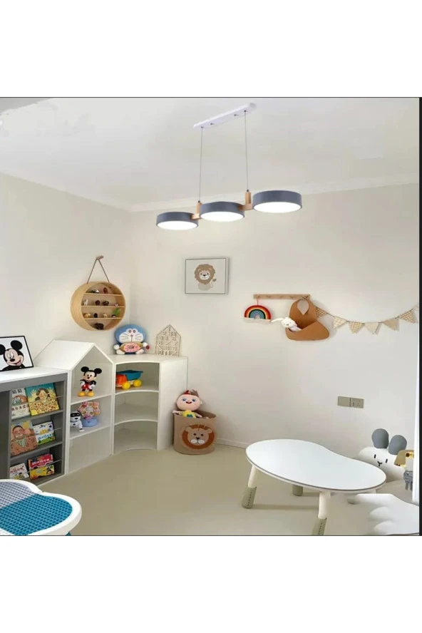 SimaAvize Wooden Led Avize ürün görseli 1