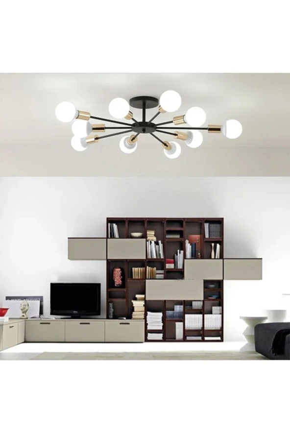 SimaAvize Sima Modern Chander Avize - Resim 2