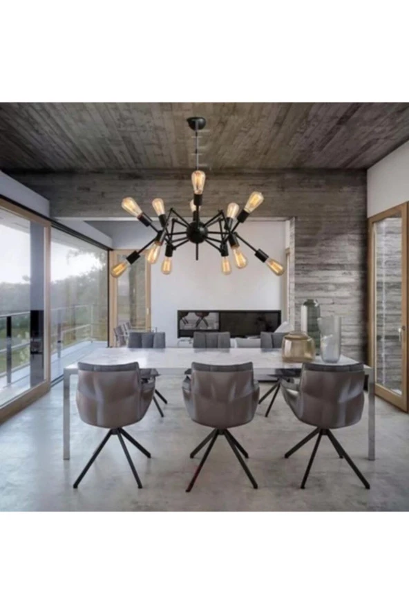 SimaAvize Ultra Modern Yeni Tarz Mafsal Avize - Resim 4