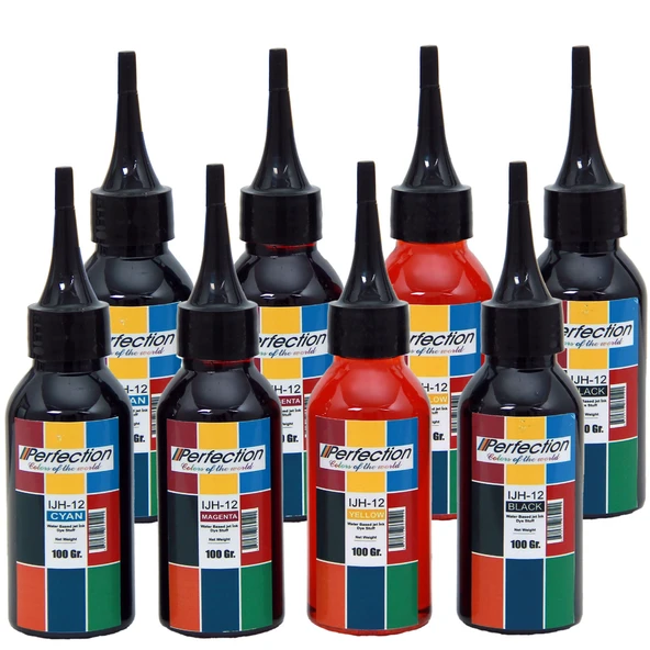 Perfection  Canon G4400 / G4410 / G4411 Uyumlu Mürekkep Seti̇ 8 x 100 ML ürün görseli 1