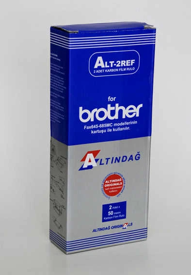 Altındağ ALT-2REF Brother 645-685MC Modelleri ile Uyumlu 2'li Karbon Film Rulo ürün görseli 1