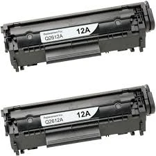HP 12A (Q2612A) Siyah Muadil Lazer Toner 4000 sf. 2 ADET ürün görseli 1