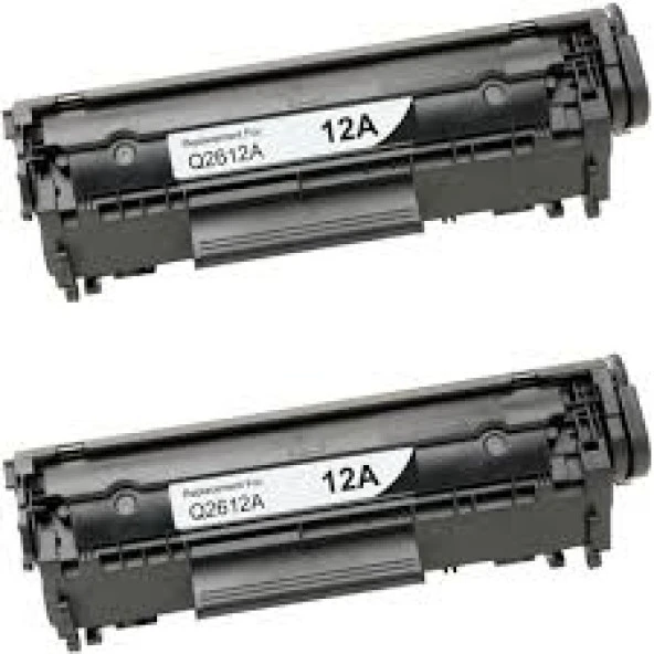 Perfection HP 1015-1018 12A (Q2612A) Siyah Muadil Lazer Toner (2 ADET) ürün görseli 1
