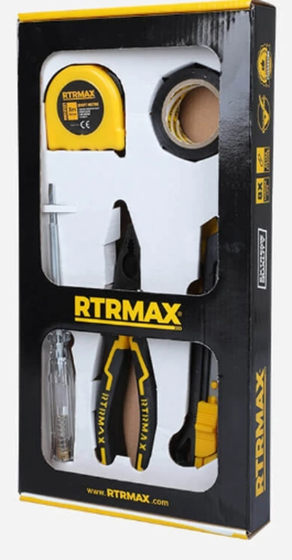 RTRMAX PENSE-METRE-KONTROL KALEMİ-E.BANT-M.BICAĞI-COMBO 5Lİ SET ürün görseli 1