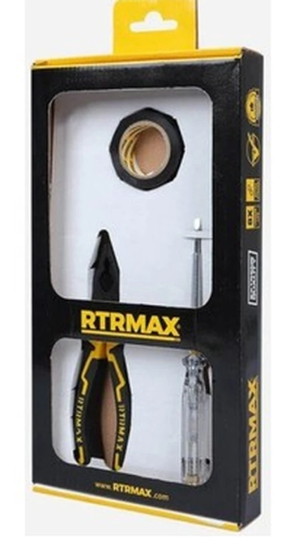 RTRMAX PENSE-KONTROL KALEMİ-E.BANT 3LÜ SET ürün görseli 1