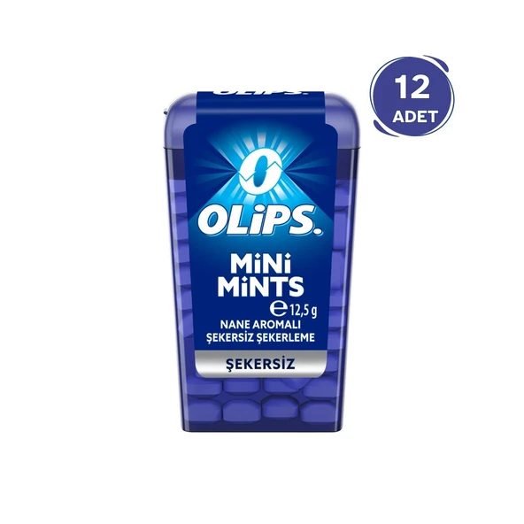 OLİPS MİNİ MİNTS NANE 12.5 GR - 12 Adet ürün görseli 1