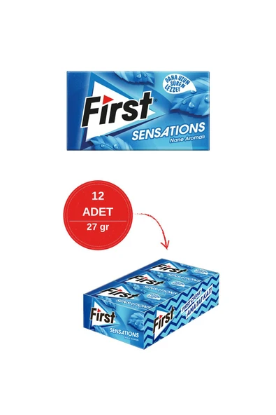 First Sensations Keskin Nane 27gr - 12 Adet ürün görseli 1
