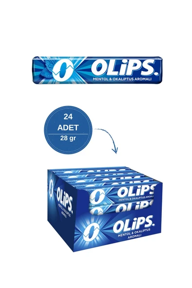 Olips Mentol Okaliptus 28GR 24'LÜ PAKET ürün görseli 1