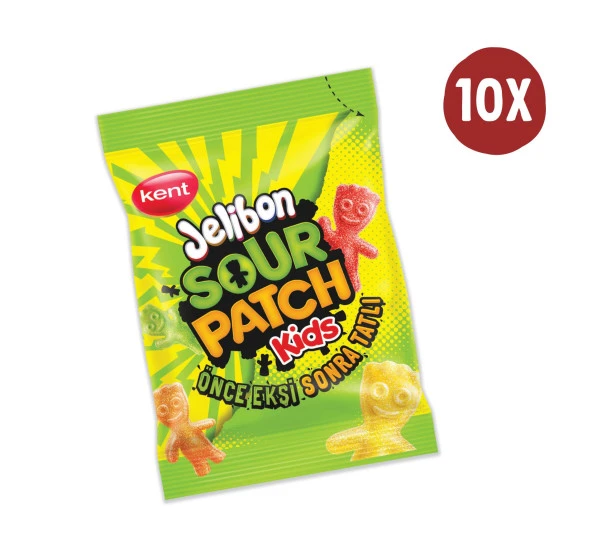 JELİBON SOURPATCH KİDS 160 GR - 10 Paket ürün görseli 1
