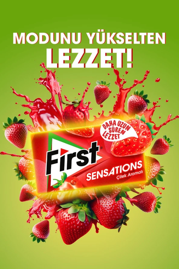 First Sensations Çilek 27gr - 12 Adet ürün görseli 1