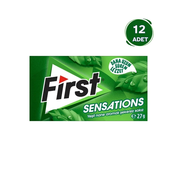 First Sensations Yeşil Nane 27Gr 12 ADET ürün görseli 1