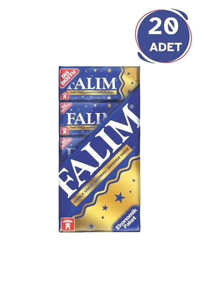 FALIM DAMLA SAKIZLI 5'Lİ PAKET 35GR - 20 ADET ürün görseli 1