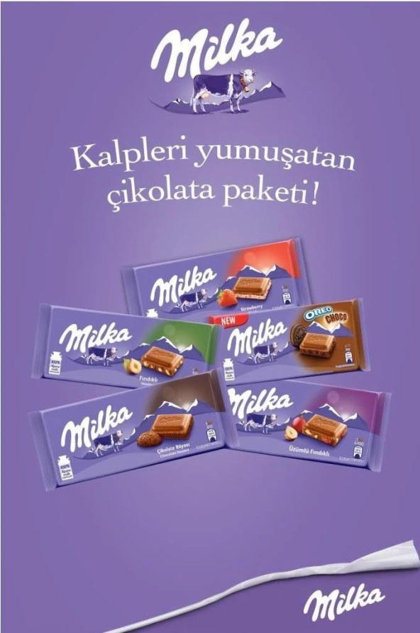 Mılka Lezzet Paketi (5 Adet Tablet Çikolata) ürün görseli 1