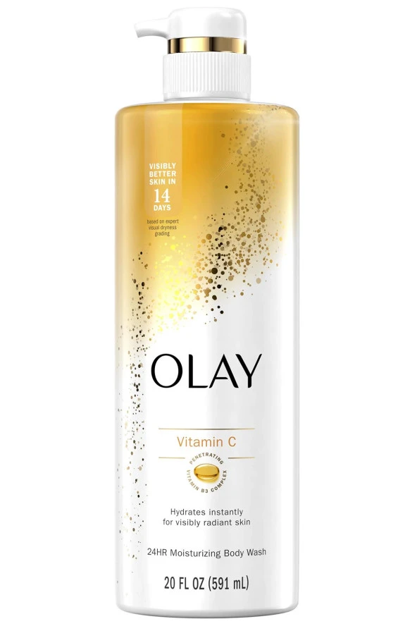 Olay Vitamin C ve B3 Vitamini İçerikli Nemlendirici Vücut Şampuanı 591ML ürün görseli 1