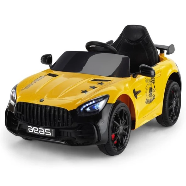 Baby2Go 2696 Grand Akülü Araba 12 Volt / Sarı ürün görseli 1