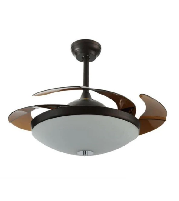 Kaşkar Taflan F42215 4 Kanatlı 52" Aydınlatmalı Tavan Vantilatörü ürün görseli 1
