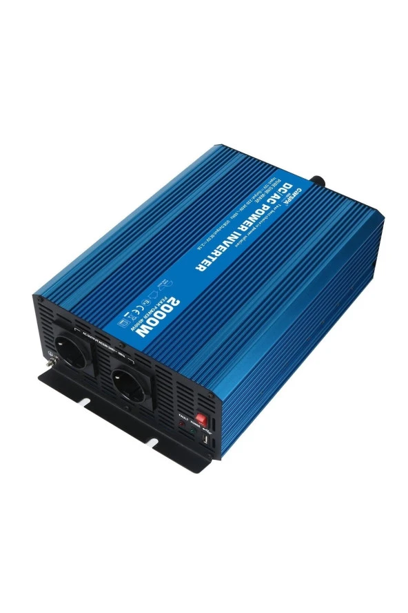 LEXRON 12v 2000 Watt Tam Sinüs Invertör ürün görseli 1