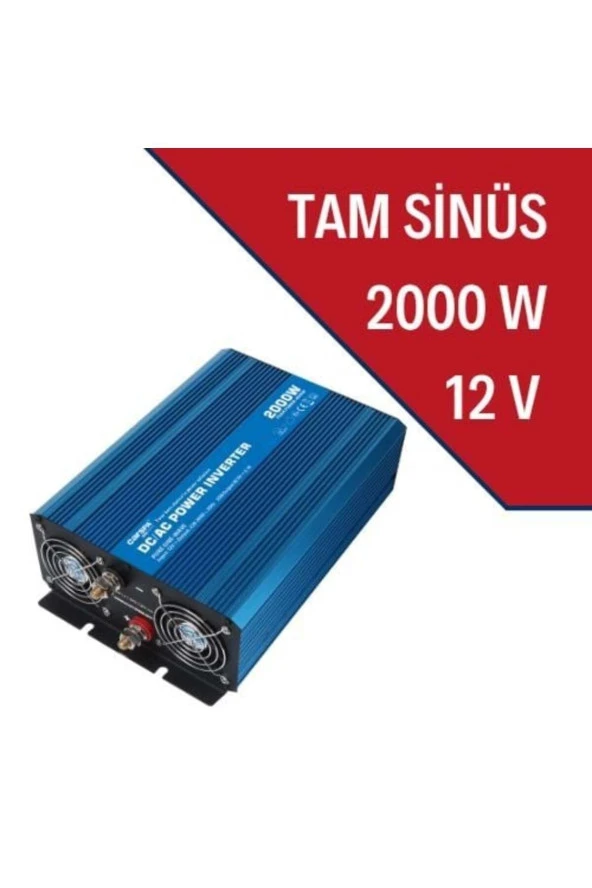 LEXRON 12v 2000 Watt Tam Sinüs Invertör - Resim 4