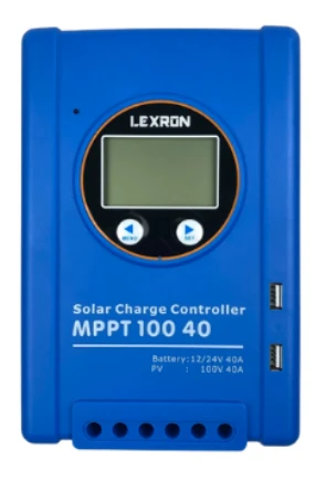 LEXRON 40 Amper Mppt Solar Şarj Regülatörü Dijital ürün görseli 1