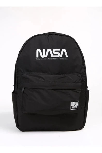 Me Çanta Siyah Nasa Paraşüt Kumaş Okul Sırt Çantası ürün görseli 1
