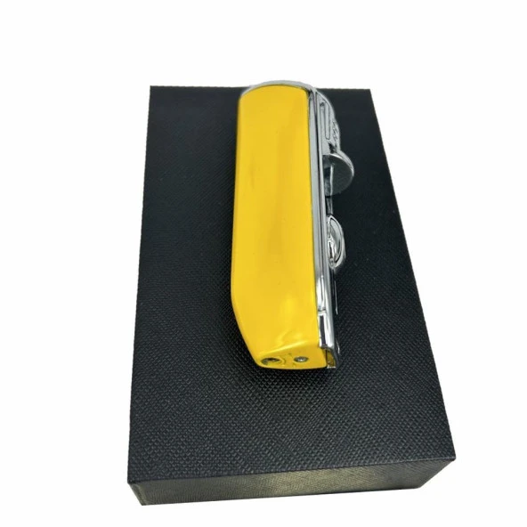 Parmida Torch 3 Jet Puro Çakmağı Sarı - Resim 4