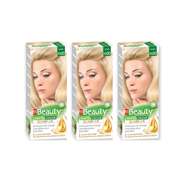 MM Beauty M 00 Sarı Saç Açıcı (Blond) ÜÇLÜ SET ürün görseli 1