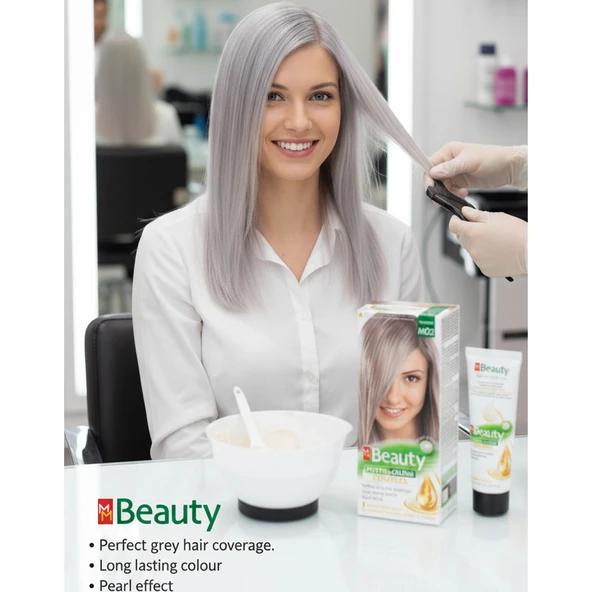 MM Beauty M02 Platin (Platınıum) ÜÇLÜ SET - Resim 2