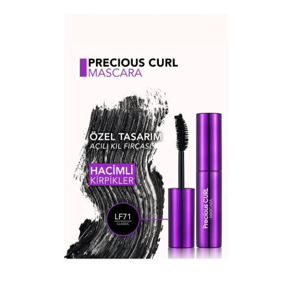 Flormar Precious Curl LF71 Black - Classic Maskara - Resim 5
