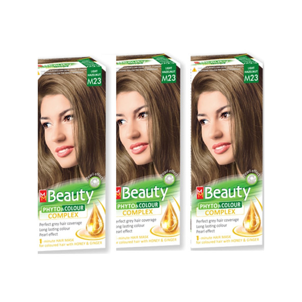 MM Beauty M 23 Açık Fındık Kabuğu (Lıght Hazelnut) ÜÇLÜ SET ürün görseli 1