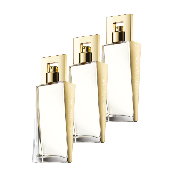 Avon Attraction Kadın Parfüm Edp 50 Ml. Üçlü Set ürün görseli 1