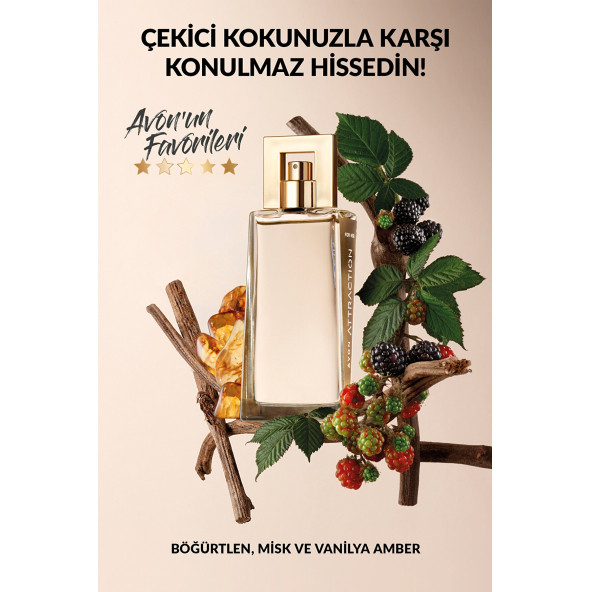 Avon Attraction Kadın Parfüm Edp 50 Ml. Üçlü Set - Resim 4