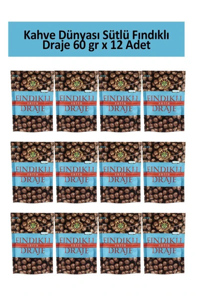 Kahve Dünyası Fındık Draje 60 gr x 12 Adet ürün görseli 1