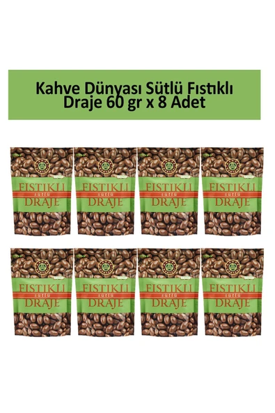 Kahve Dünyası Antep Fıstık Draje 60 gr x 8 Adet ürün görseli 1