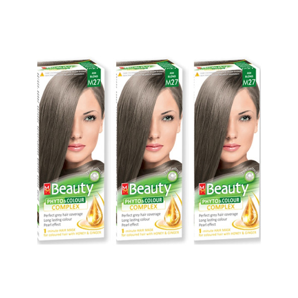 MM Beauty M 27 Küllü Sarı (Ask Blond) ÜÇLÜ SET ürün görseli 1