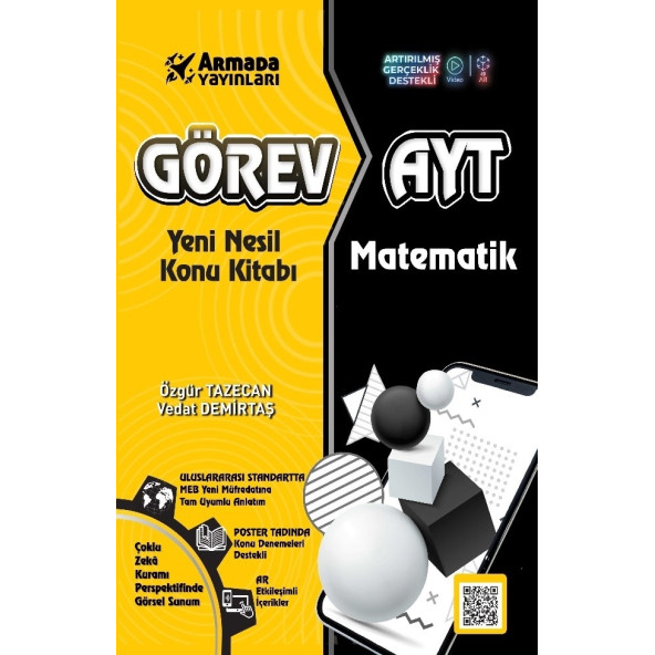 Armada Yayınları Görev AYT Matematik Yeni Nesil Konu Kitabı ürün görseli 1