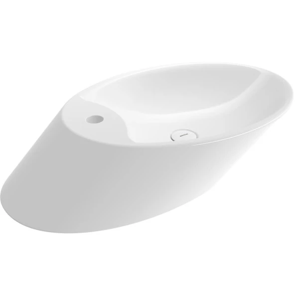 Bocchi Vessel Çanak Lavabo 72 cm Parlak Beyaz 1021-001-0126 ürün görseli 1