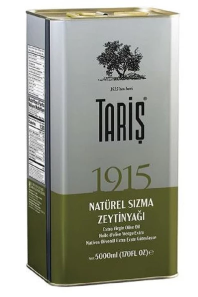 Tariş 1915 Natürel Sızma Zeytinyağı 5 lt ürün görseli 1
