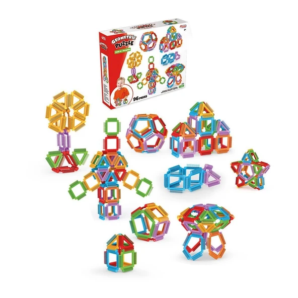 03895 GEOMETRİK PUZZLE 64 PRÇ ürün görseli 1