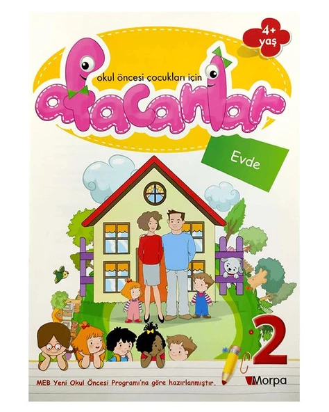 4 Yaş Afacanlar Okul Öncesi Eğitim Seti ürün görseli 1