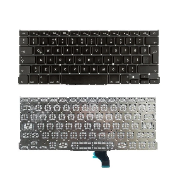 Apple ME864 ME865 ME866 Laptop Klavyesi - Siyah TR / B.Enter ürün görseli 1