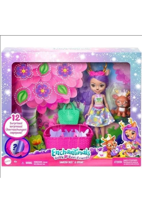 Enchantimals Bestie Reveal Danessa&sprint Hlk83 Hlk84 ürün görseli 1